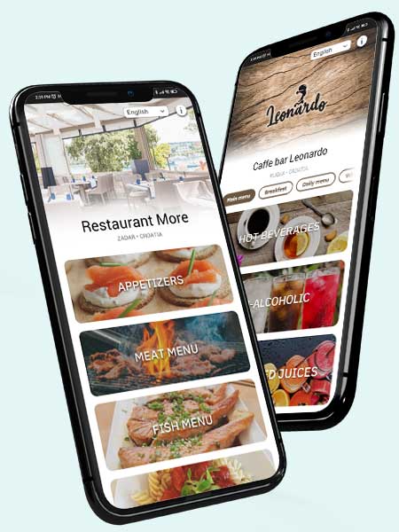 Digi QR Menu - QR jelovnik, digital price list